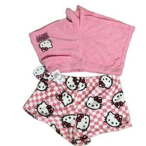 NWT - Hello Kitty - 2 Pack Fleece Shorts